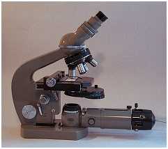 Olympus Laboratory Microscope c. 1970.